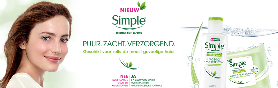 Simple gezichtsverzorging
