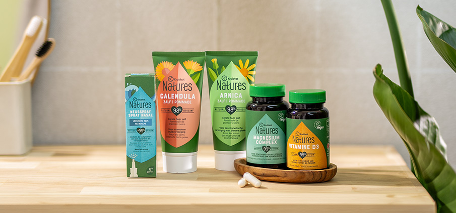 Ontdek onze Kruidvat Natures healthproducten!