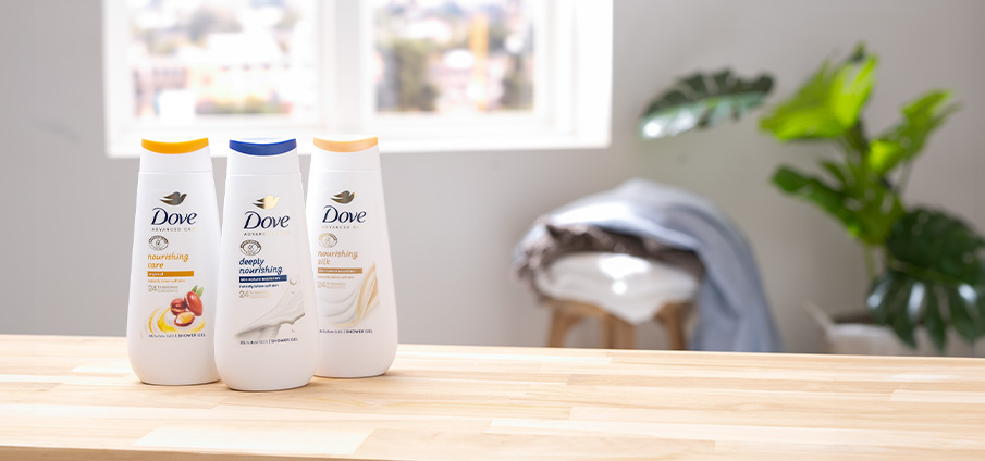 Een lotionzachte huid met Dove Advanced Care