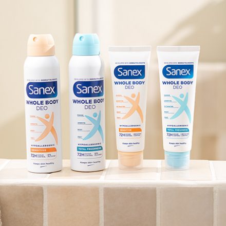 Sanex Whole Body deo’s