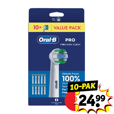 Oral-B opzetborstels Precision Clean grootverpakking
