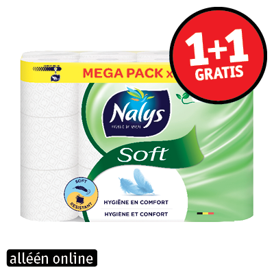 Nalys toiletpapier Soft