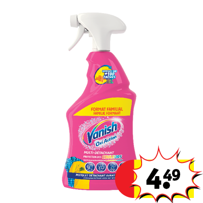 Vanish spray