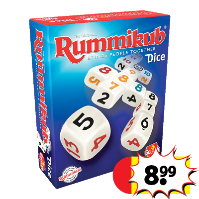 Goliath Rummikub Dice