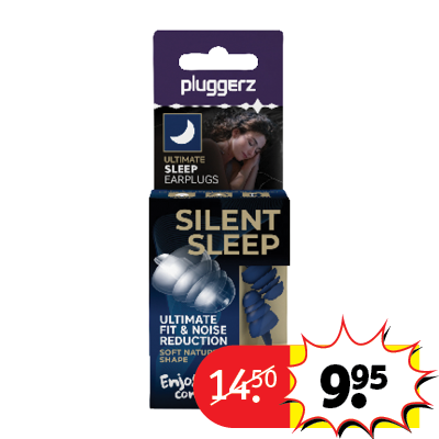 Pluggerz Silent Sleep oordoppen