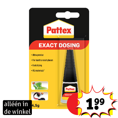 Pritt seconden lijm