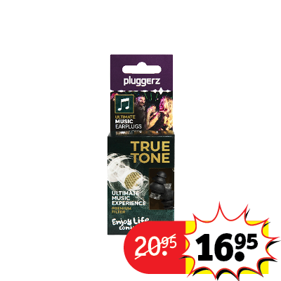 Pluggerz oordoppen 1 paar True Tone