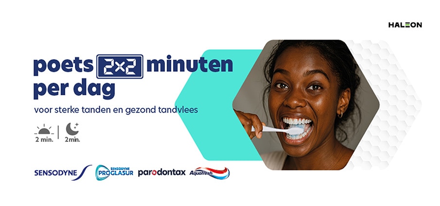 Never 2 busy 2 brush: daarom poets je 2x2 minuten!