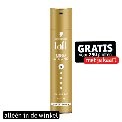 Taft haarspray Mega Strong