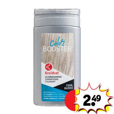Kruidvat kleurshampoo cool blond