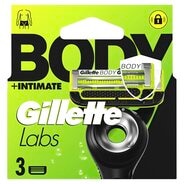 GilletteLabs Body + Intimate Navulmesjes - 3 mesjes