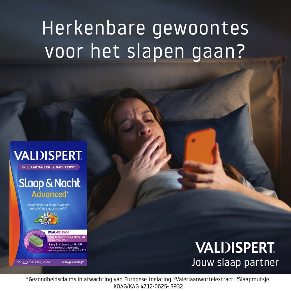 Valdispert Slaap & Nacht Advanced Tabletten