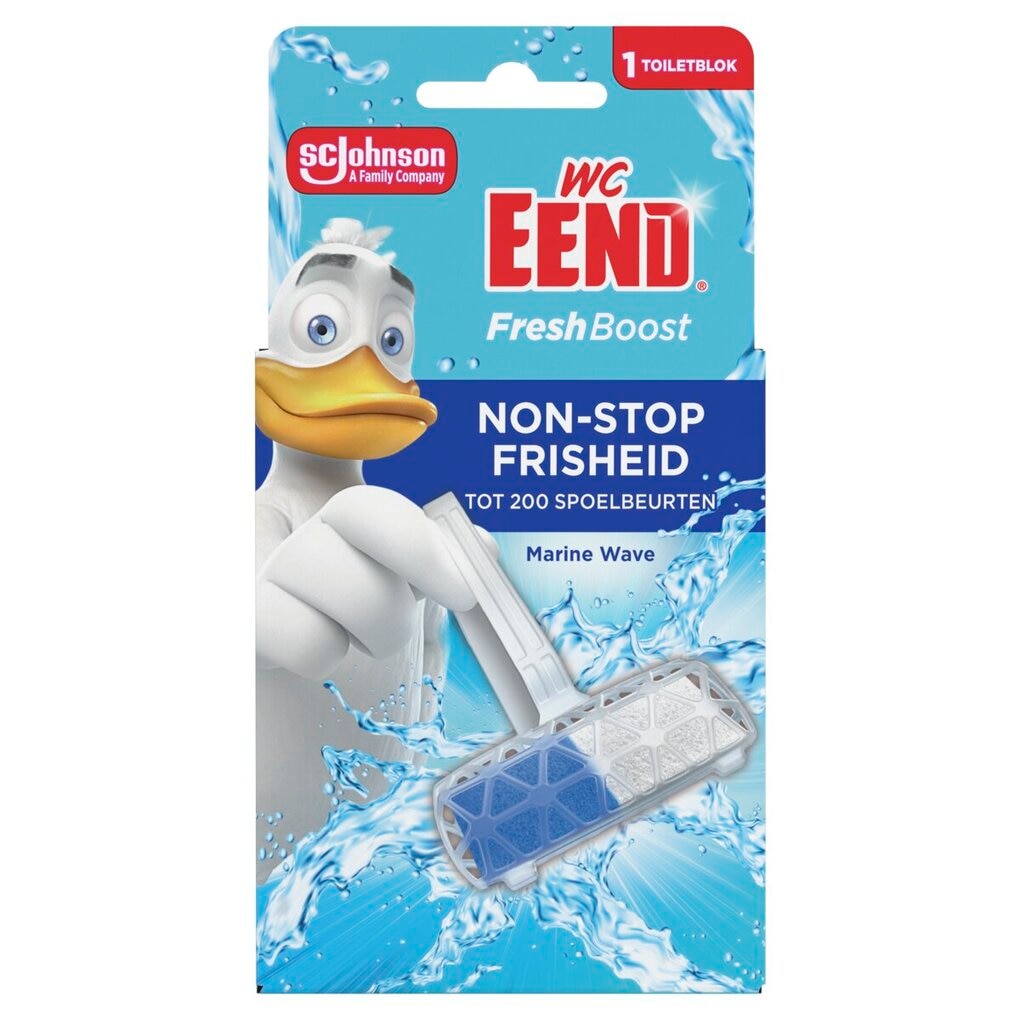 Wc Eend Fresh Boost Marine Wave Toiletblok