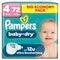 Pampers Baby-Dry Maat 4 Luiers