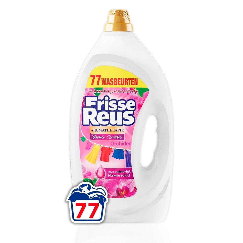 Witte Reus Frisse Reus Orchidee Bloemensensatie Vloeibaar Wasmiddel
