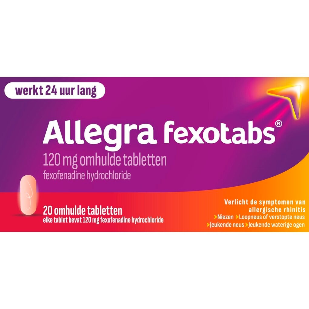 Allegra Fexotabs Hooikoortstabletten