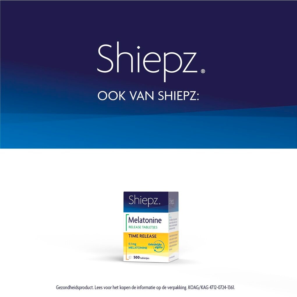 Shiepz Melatonine Original 0,1mg Smelttabletten