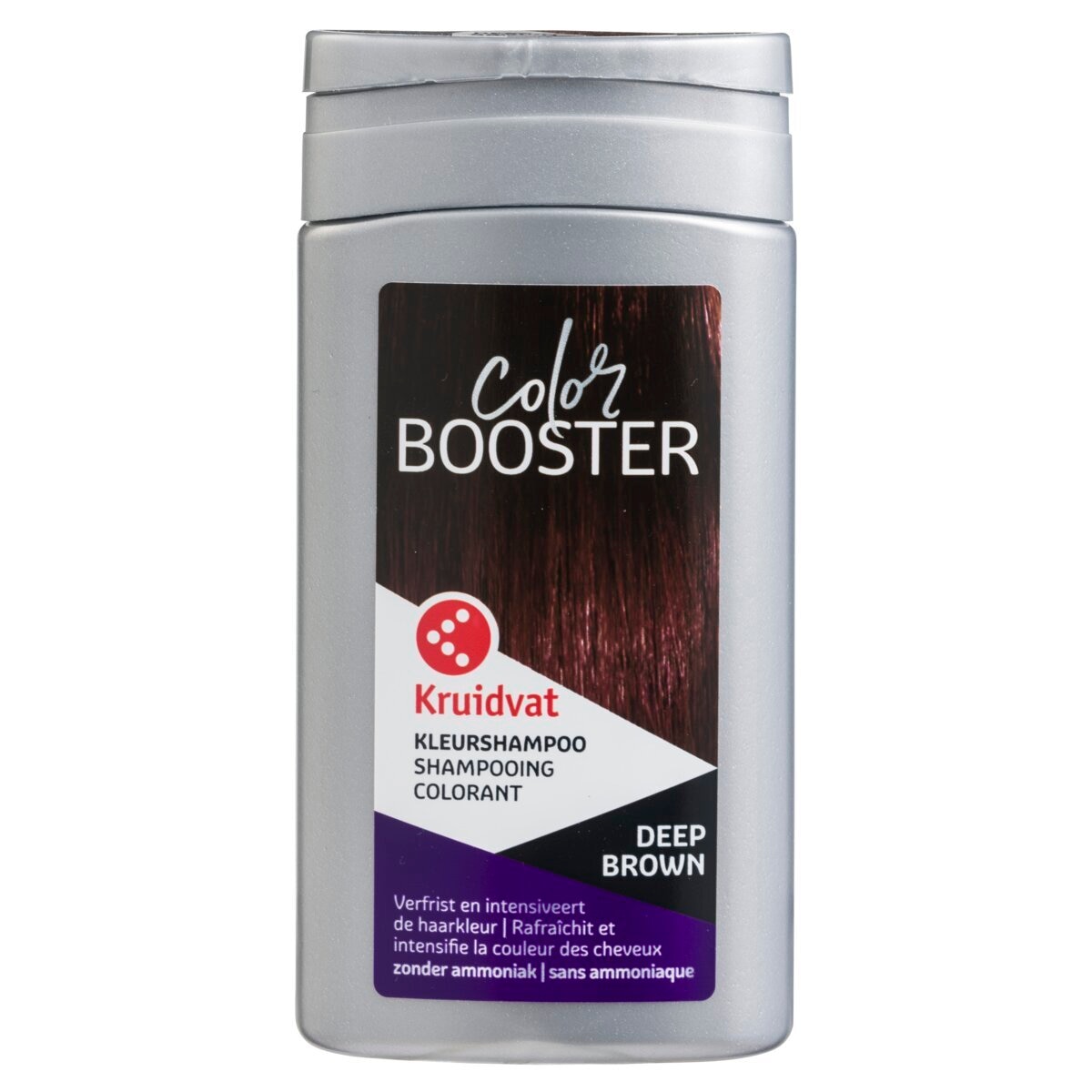Afbeelding van Kruidvat Color Booster Deep Brown Kleurshampoo - 75ml