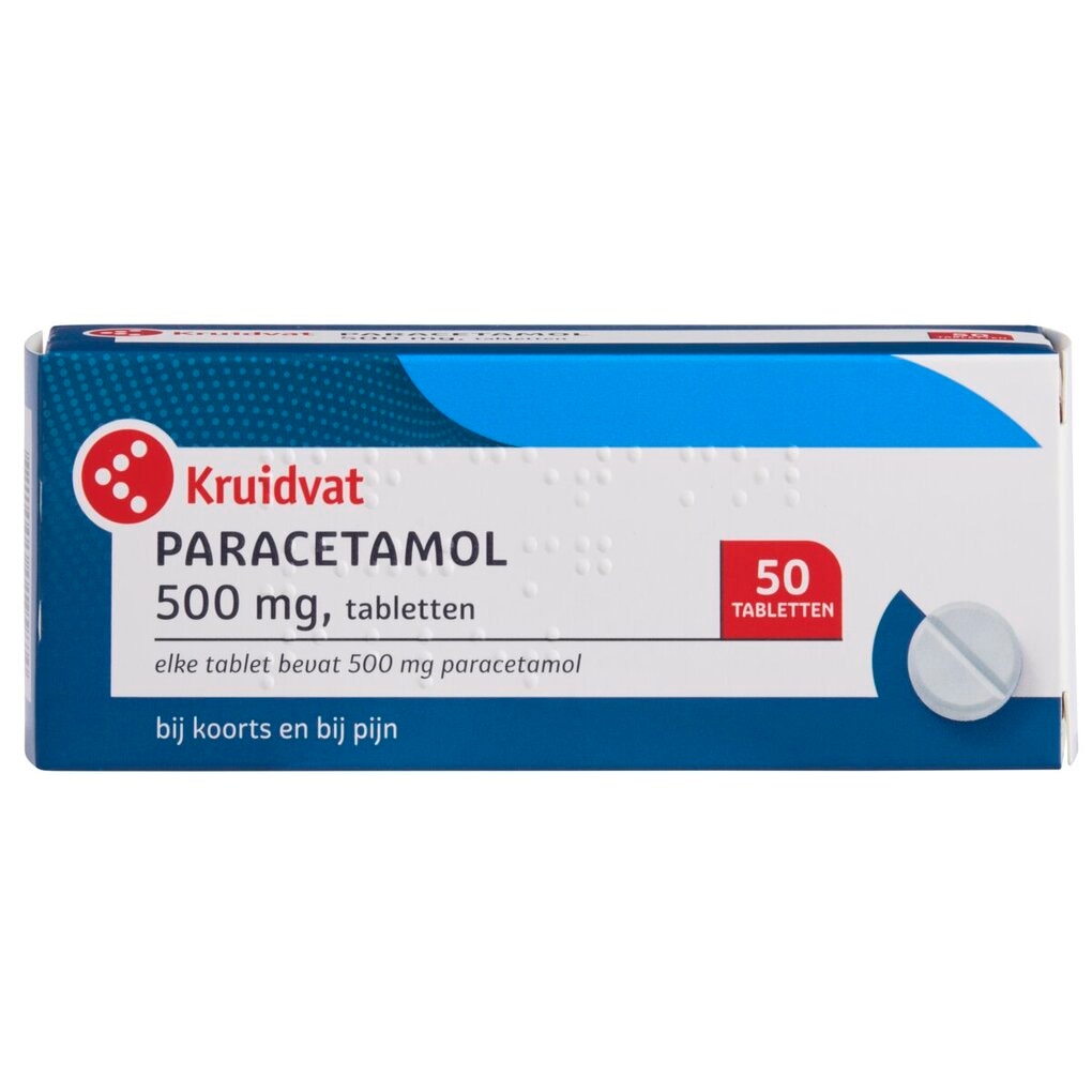 Kruidvat Paracetamol 500mg Tabletten