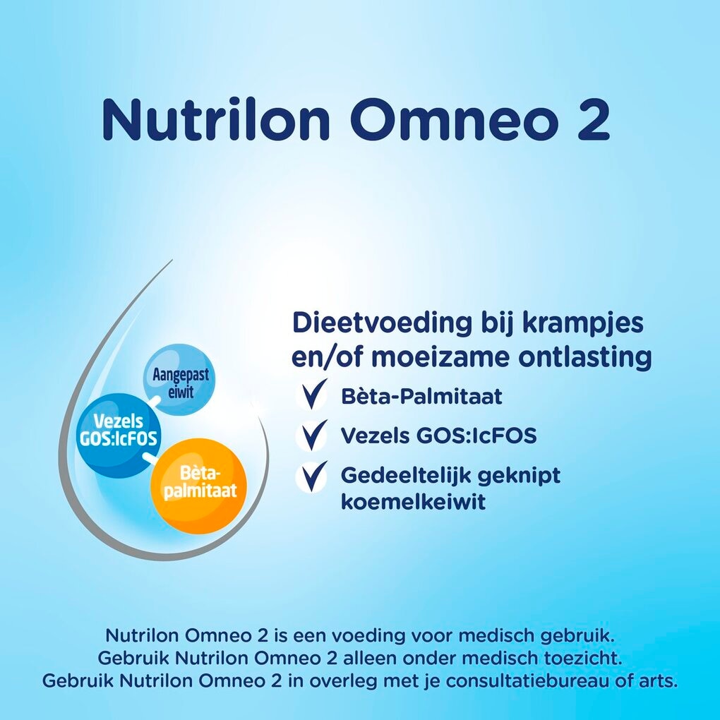 Nutrilon Omneo 2 Baby Dieetvoeding Vanaf 6 Maanden