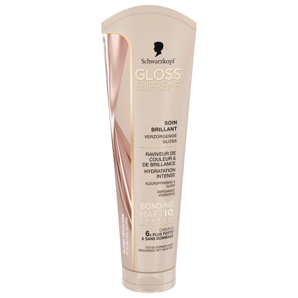 Schwarzkopf Gloss Supreme Kleurloze Verzorgende Gloss Schwarzkopf Gloss Supreme Kleurloze Verzorgende Gloss