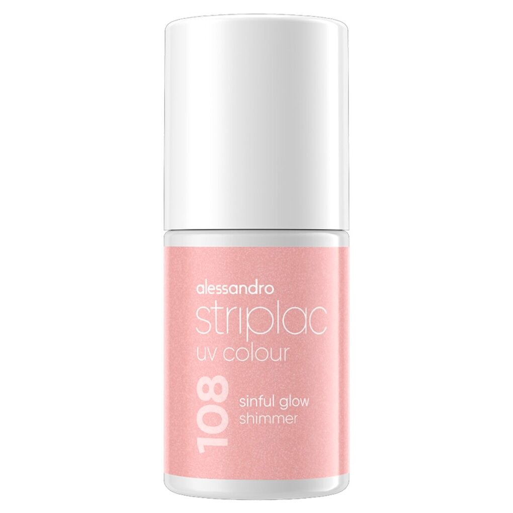 Alessandro Striplac UV Colour 108 Sinful Glow Nagellak