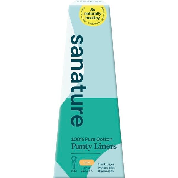 Sanature 100% Katoen String Inlegkruisjes