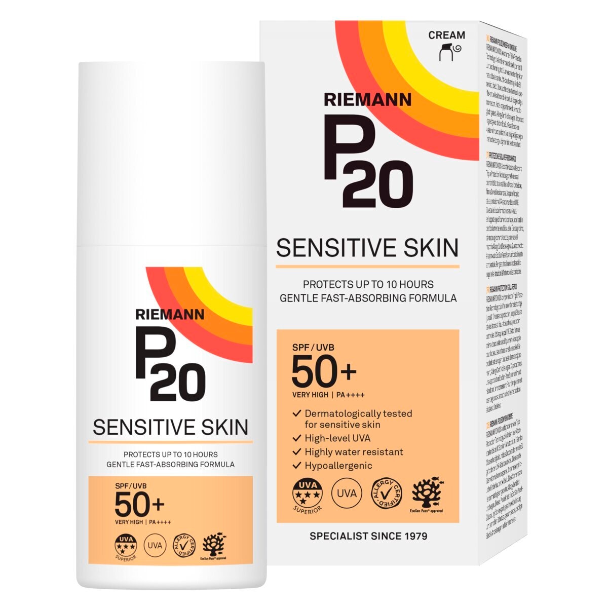 Afbeelding van P20 Sensitive SPF50+ Lotion - 200ml