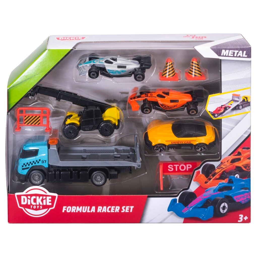 Dickie Toys Formula Racer Set
