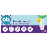 Afbeelding van o.b. ExtraProtect Super + Comfort Tampons - 16 stuks