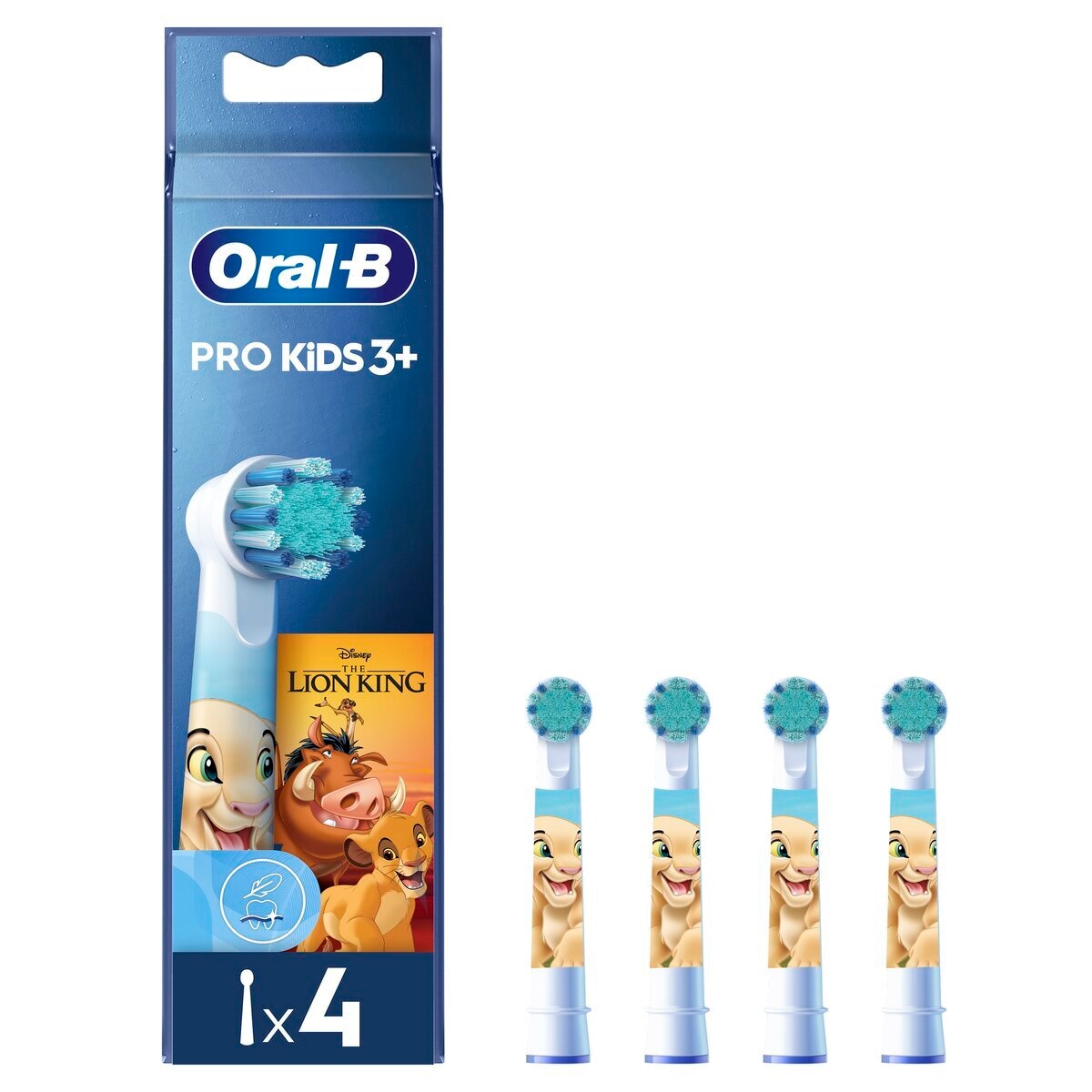 Afbeelding van Oral-B Opzetborstels Kids Lion King - 4 stuks