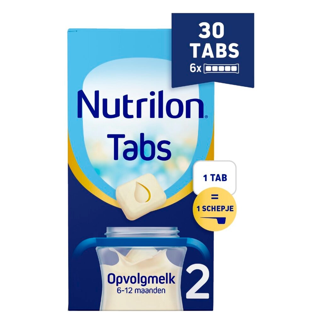 Nutrilon 2 Baby Opvolgmelk 6-12M Tabs Nutrilon 2 Baby Opvolgmelk 6-12M Tabs