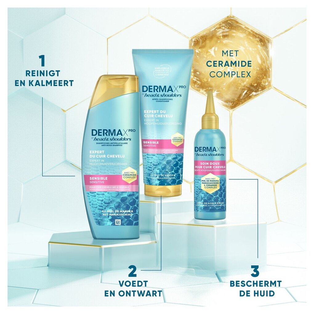 DermaXPro by Head & Shoulders Sensitive Antiroosshampoo