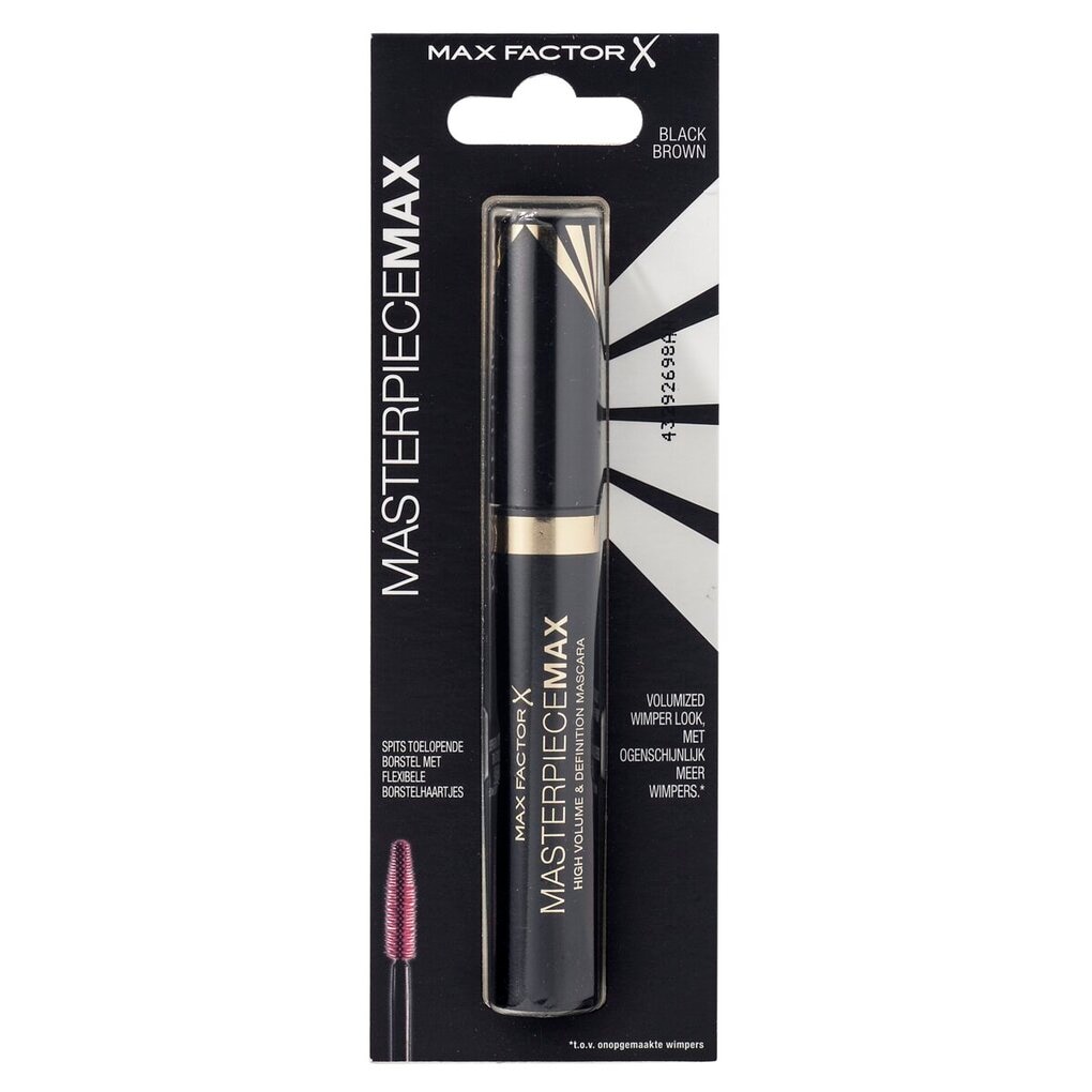 Max Factor Masterpiece Max 002 Black/Brown Mascara