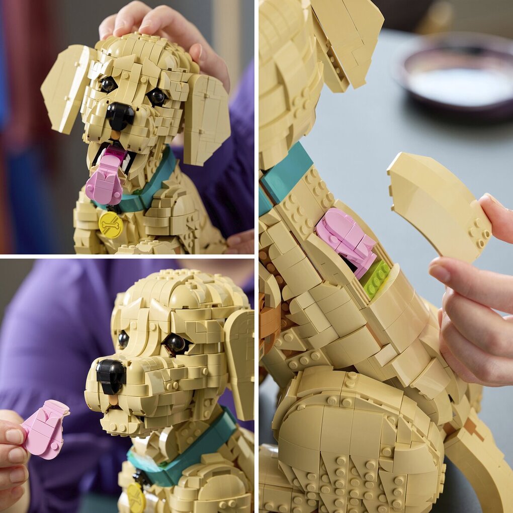 LEGO Icons 11384 Golden Retriever Puppy