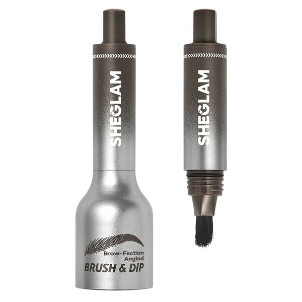 Sheglam Brow-Fection 10 Truffle Angled Brush & Dip