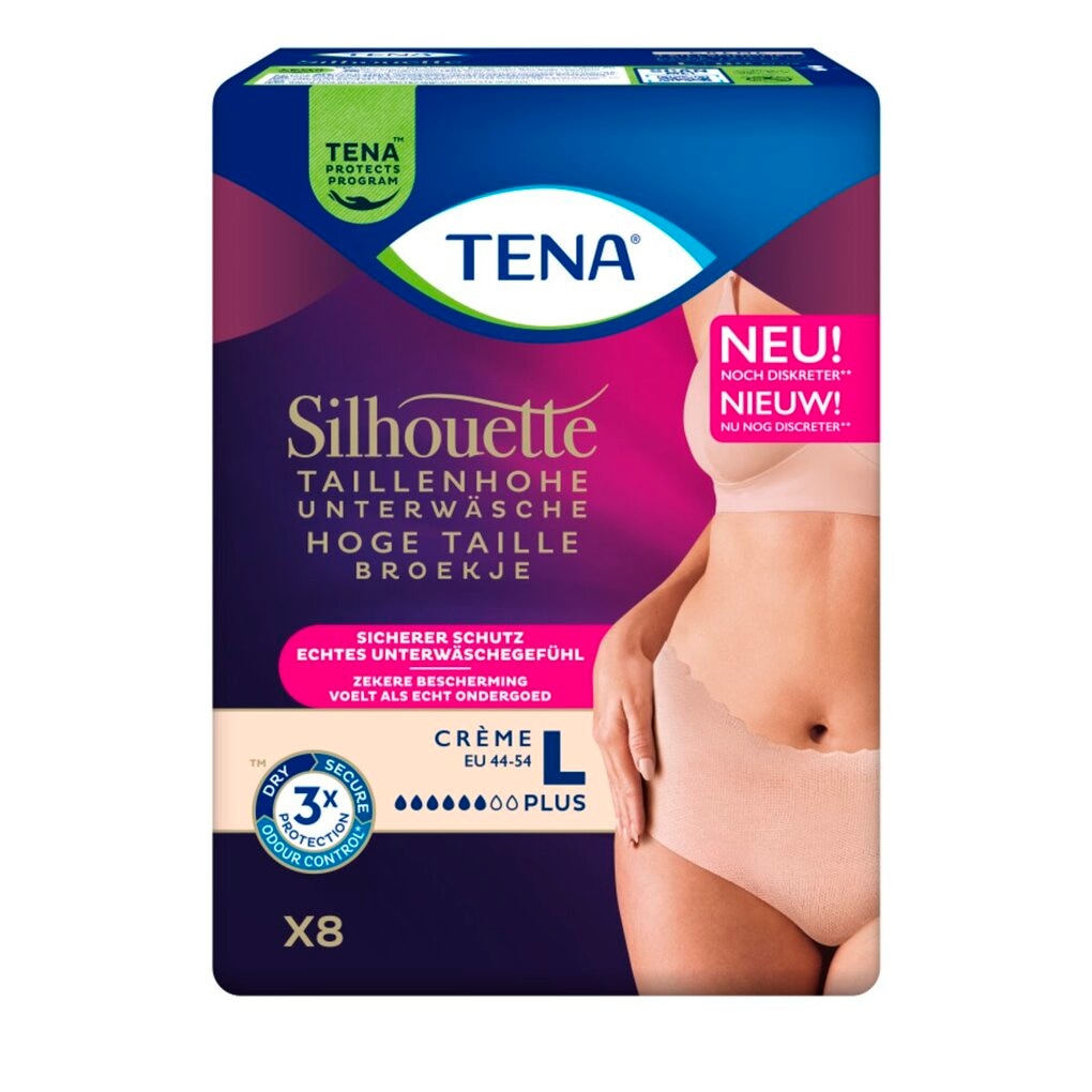 Tena Silhouette Plus High Waist Incontinentiebroekjes