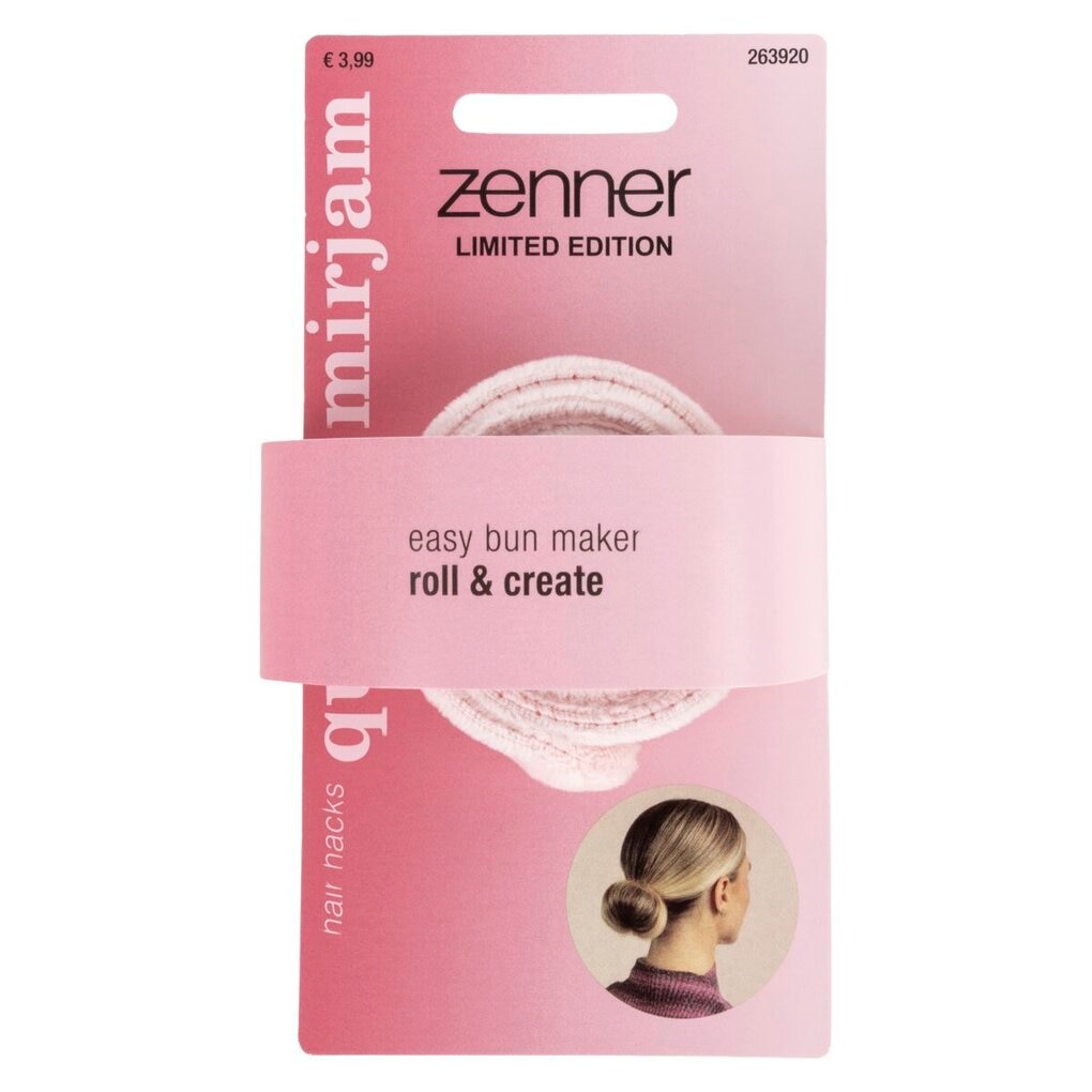 Zenner X Quinty Mirjam Hair Hacks Roll & Create Easy Bun Maker