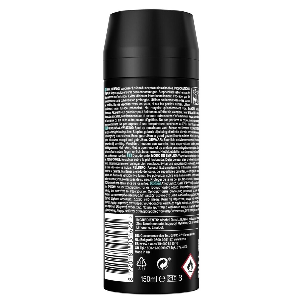 Axe Apollo Deodorant & Bodyspray
