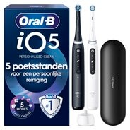 Afbeelding van Oral-B iO Elektrische Tandenborstel Duo Zwart&Wit - 2 stuks