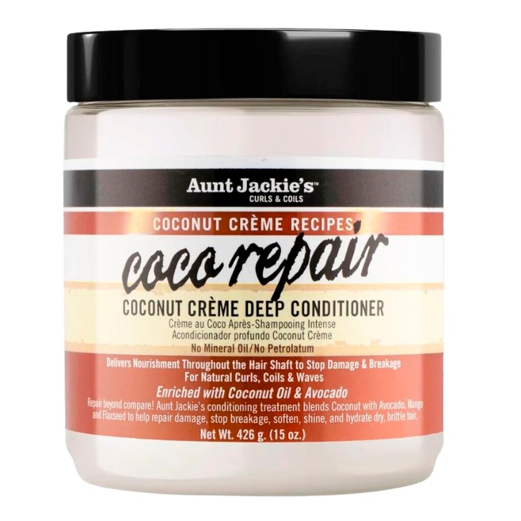 Aunt Jackie's Curls & Coils Coco Repair Coconut Crème Deep Conditioner
