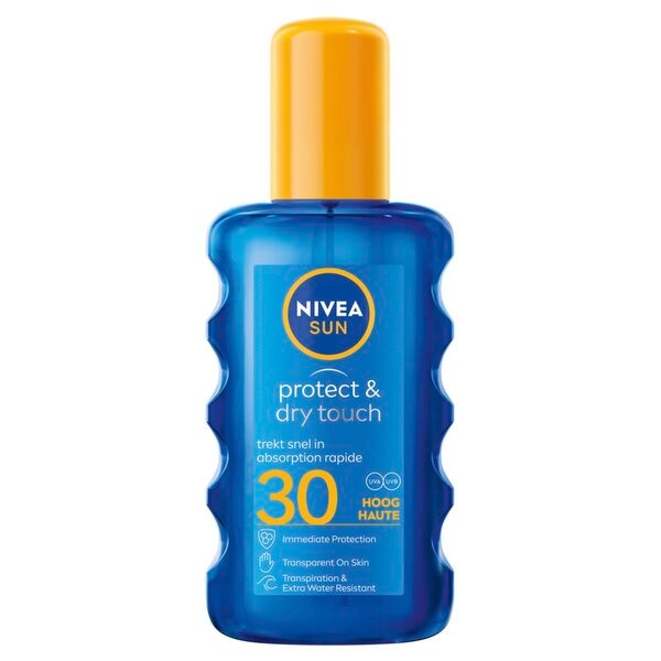 NIVEA Sun Protect & Dry Touch SPF30 Transparante Zonnebrandspray