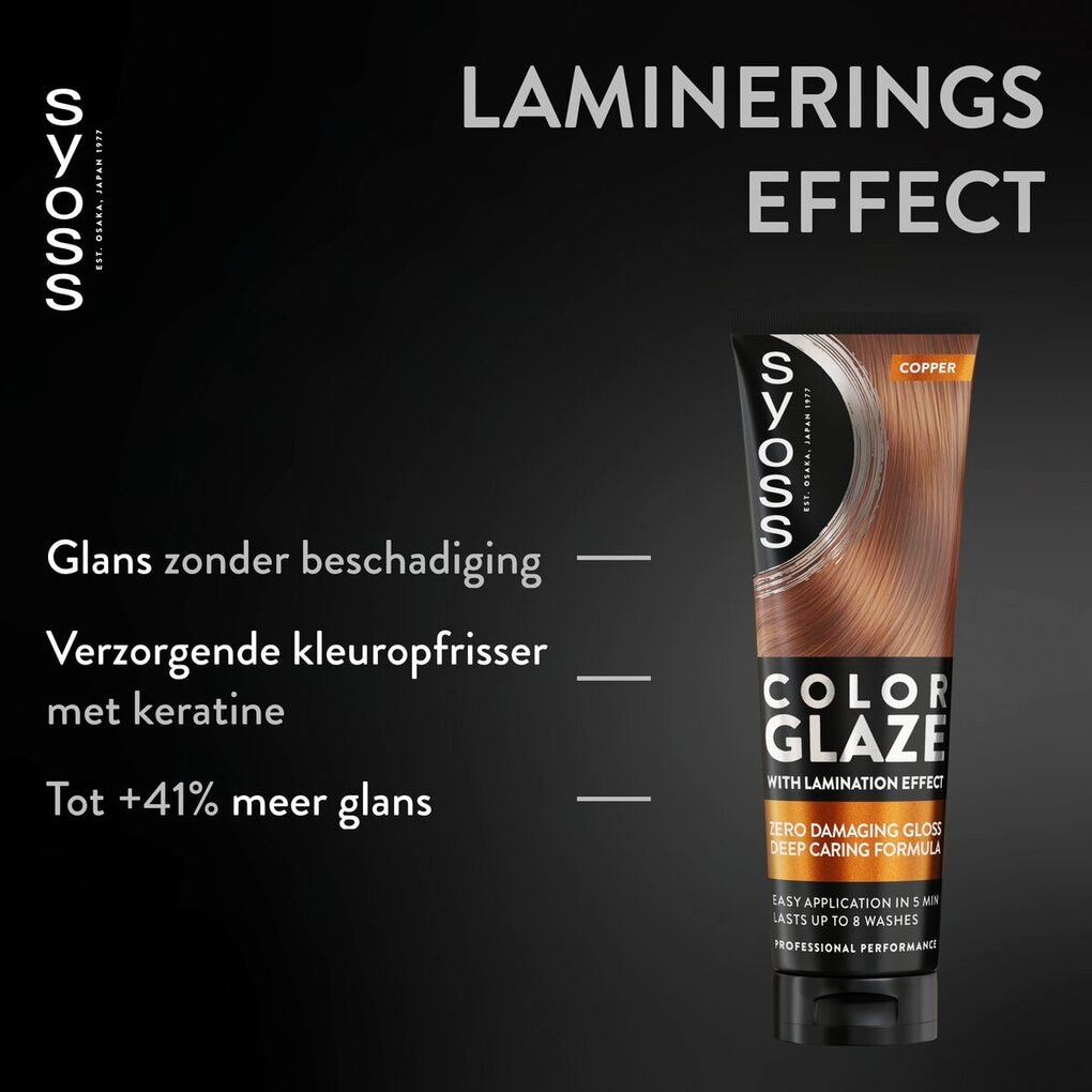 Syoss Color Glaze Koper Hair Glossing Toner