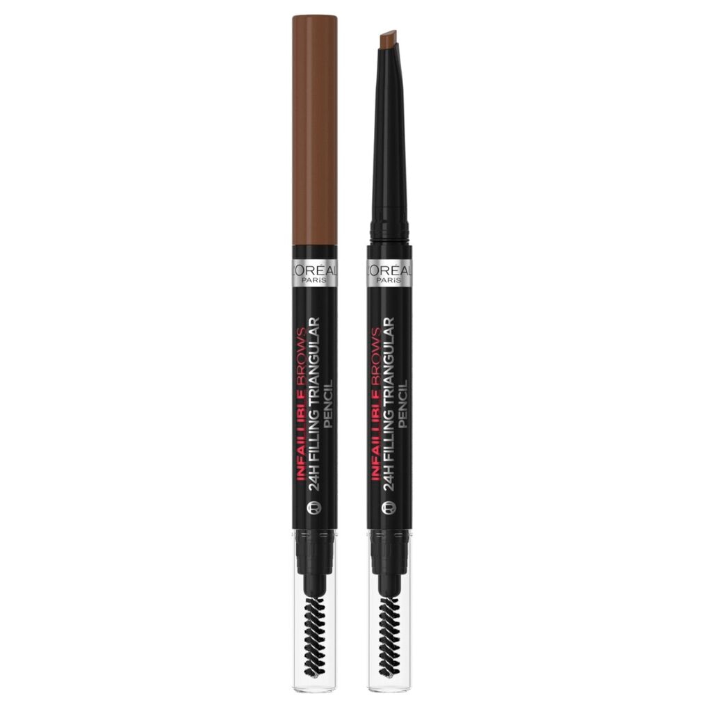 L'Oréal Paris Infaillible 24H Brow 5.0 Light Brunette Filling Triangular Pencil L'Oréal Paris Infaillible 24H Brow 5.0 Light Brunette Filling Triangular Pencil