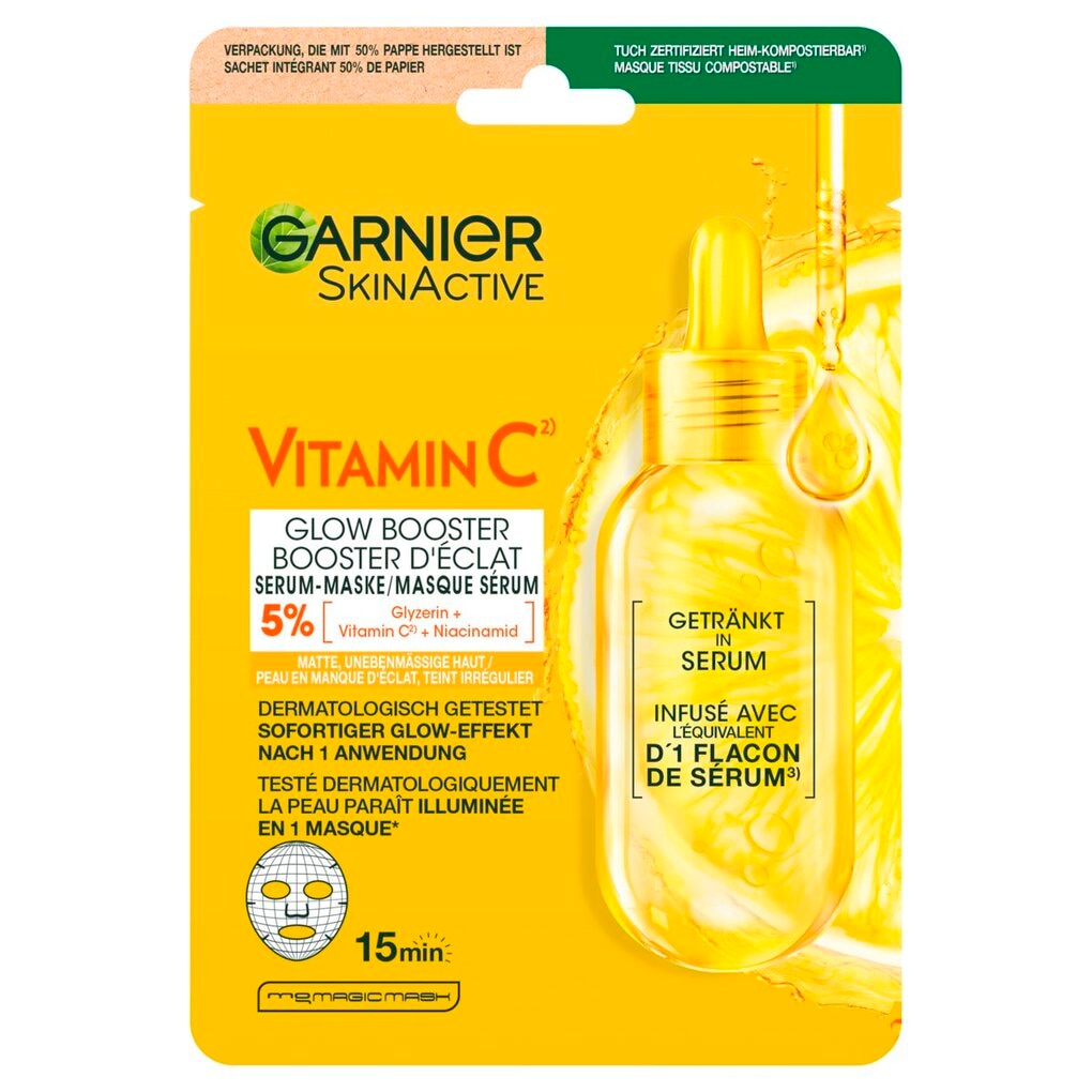 Garnier SkinActive Vitamine C Serummasker