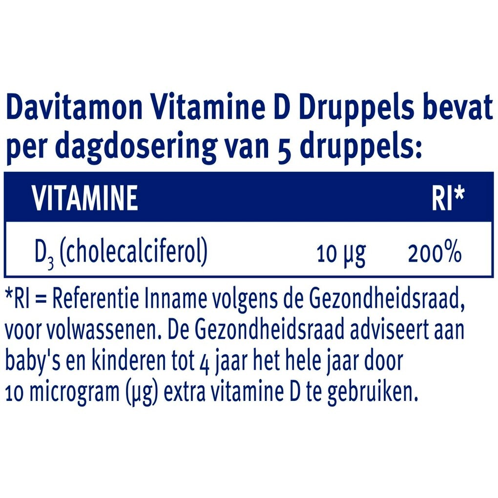 Davitamon Vitamine D Druppels