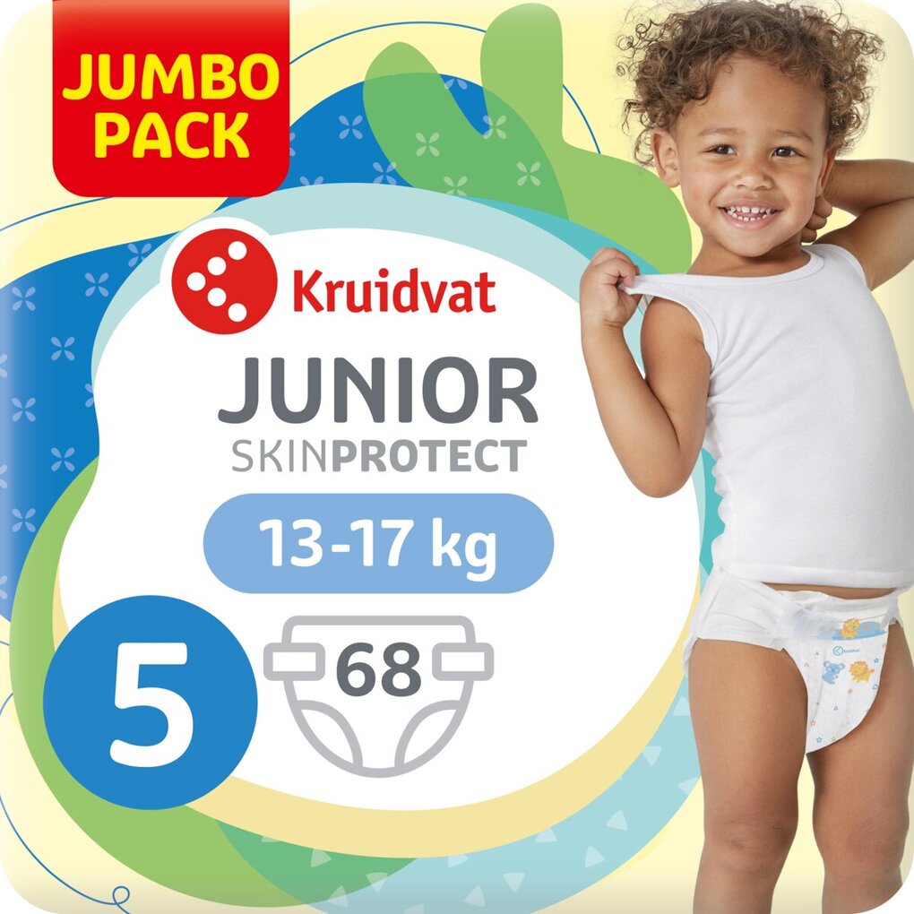 Kruidvat Junior Maat 5 Luiers Jumbopack
