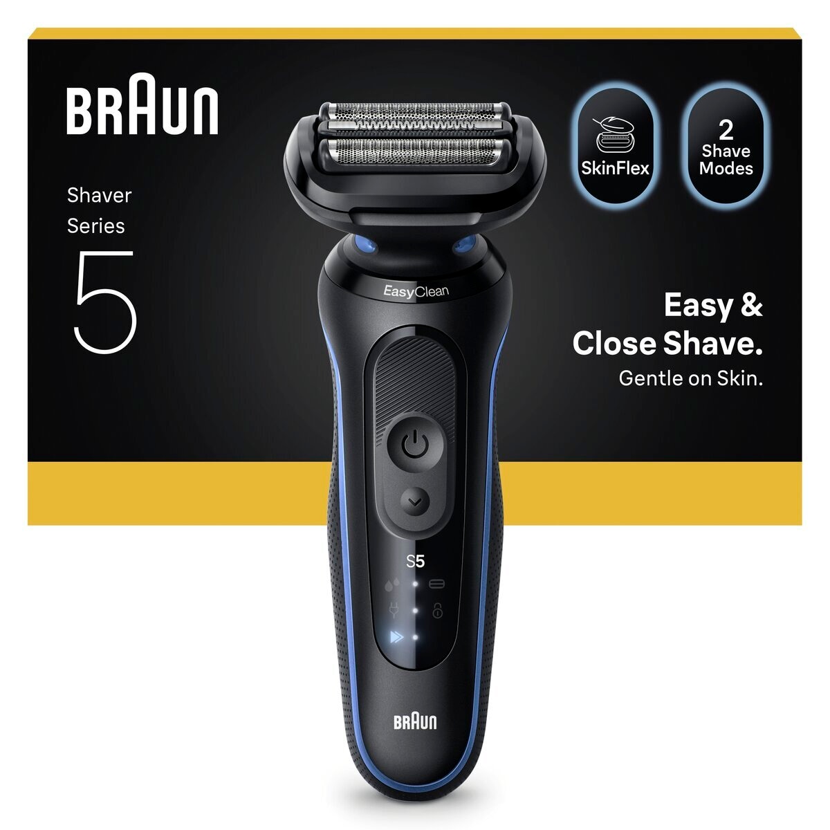 Afbeelding van Braun Elektrisch Scheerapparaat 52-B1000s - Blauw