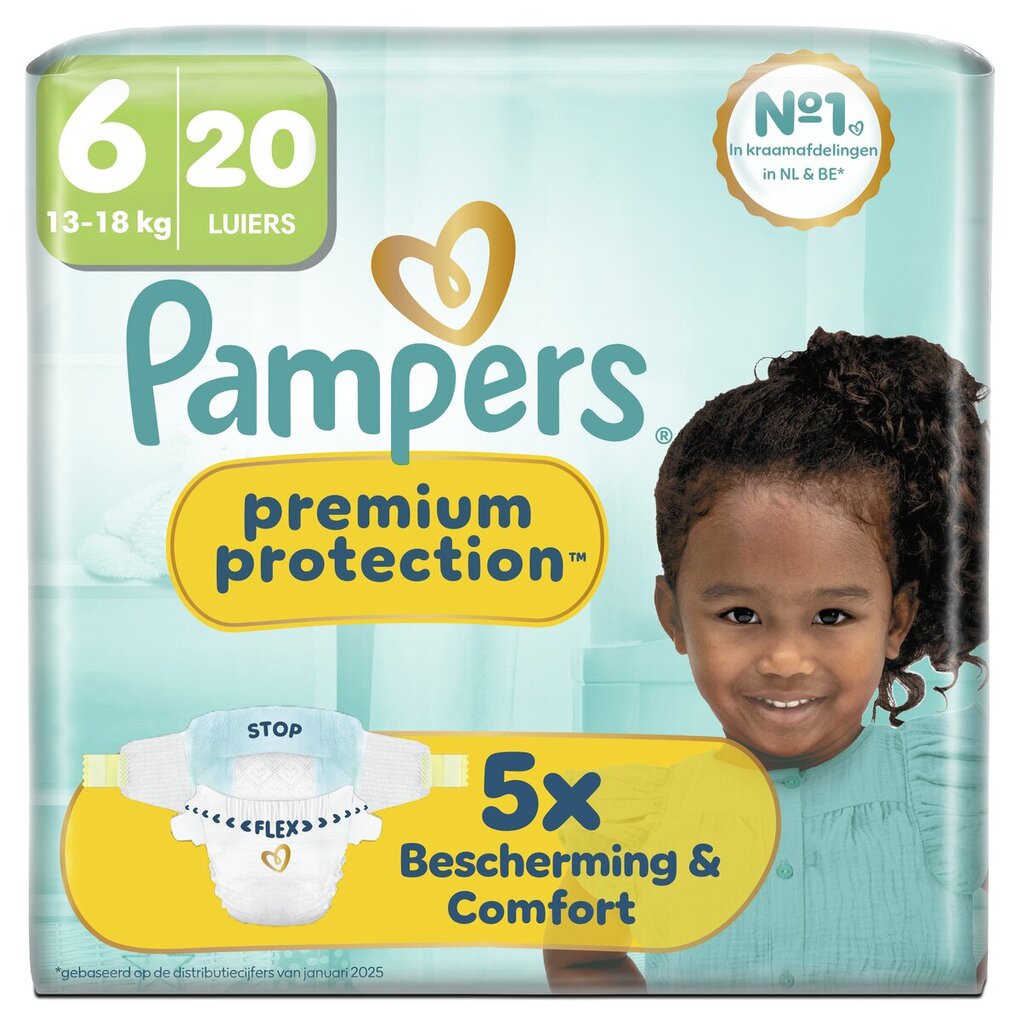 Pampers Premium Protection Maat 6 Luiers