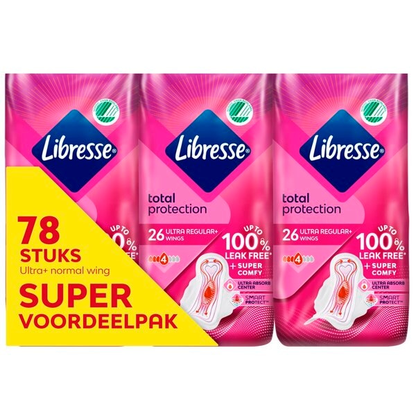 Libresse Ultra+ Normal Wing Maandverband